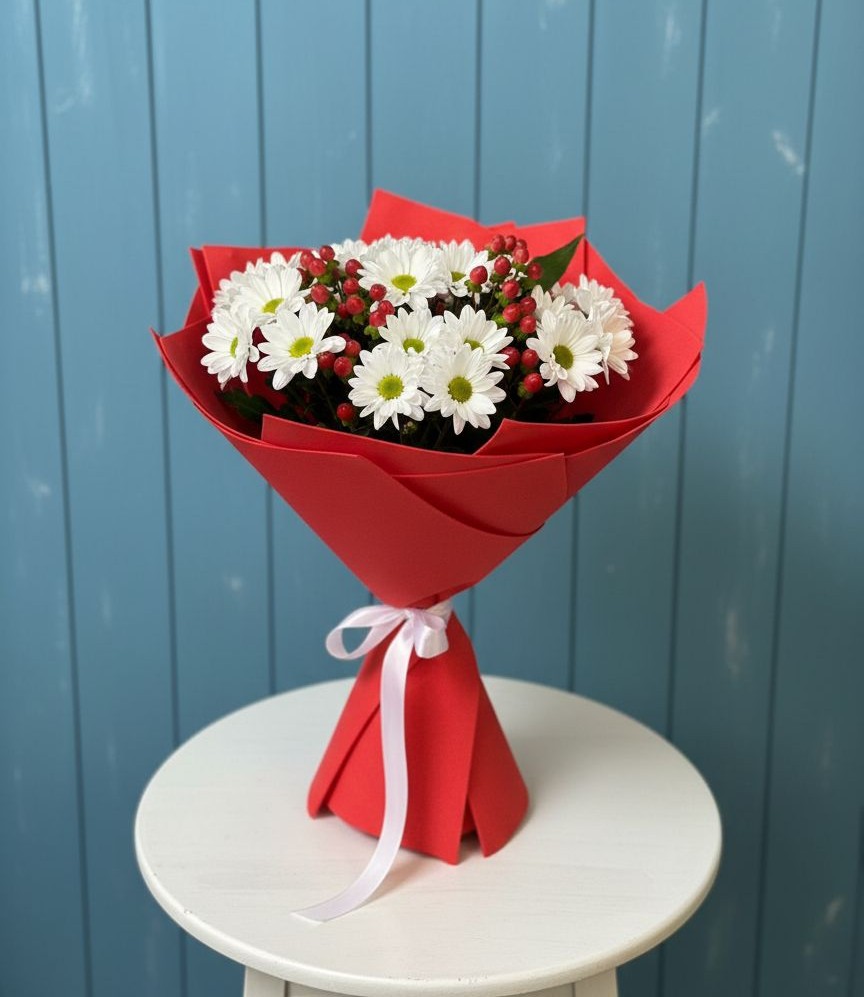 Букет цветов из: Хризантемы в Ёгле