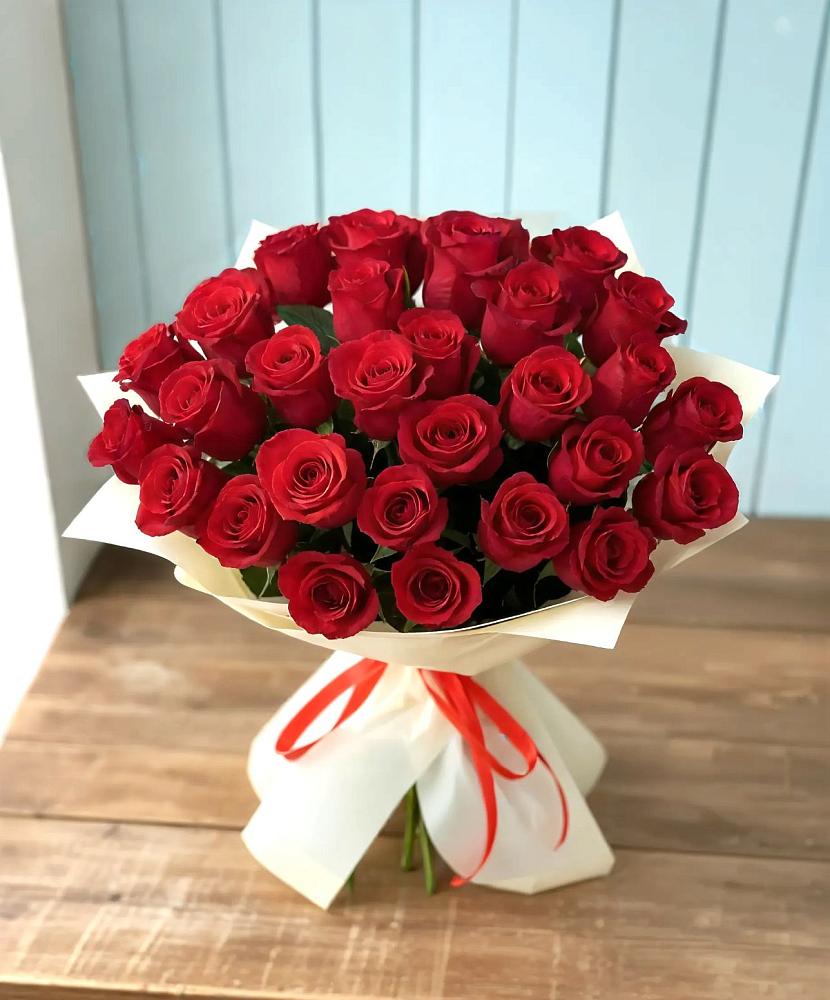 Букет 29 Красных роз в Ёгле