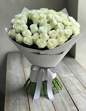 Букет 35 Белых роз в Ёгле