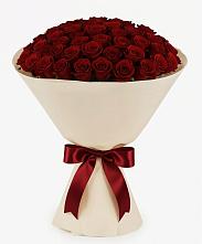 Букет 101 Бордовая роза Блэк Бакарра в Ёгле