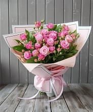 Букет Розовый кустик в Ёгле