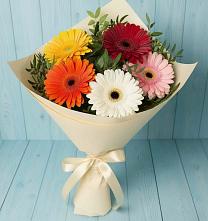 Букет цветов из:  Герберы в Ёгле