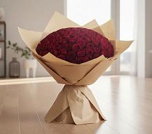 Букет 101 Красная роза в Ёгле
