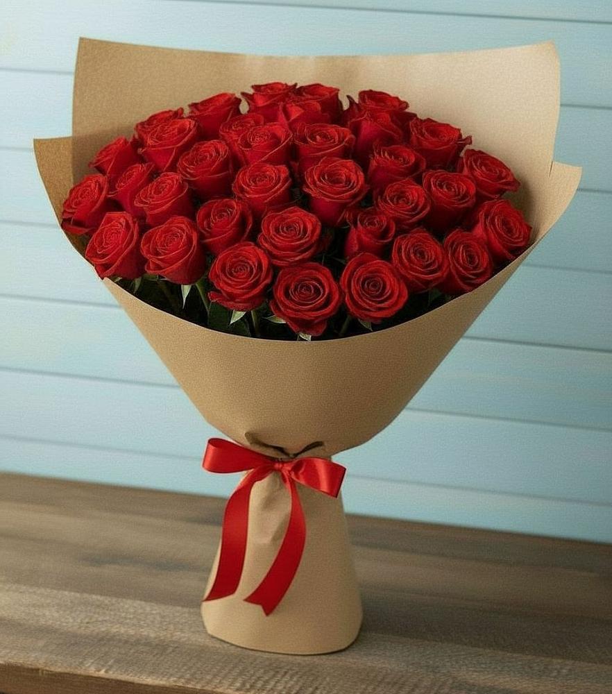Букет Красные розы Милано в Ёгле