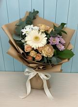 Букет цветов из:  Герберы и Хризантемы в Ёгле
