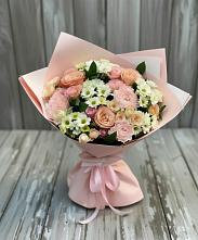 Букет цветов из:  Гвоздики, Розы и Хризантемы #REPLACE_PRED# Ёгле
