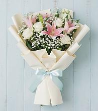Букет цветов из:  Лилии в Ёгле