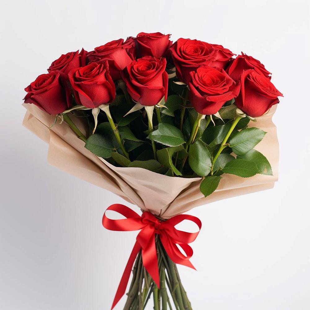 Букет 11 Красных роз Эдлесс Лав в Ёгле